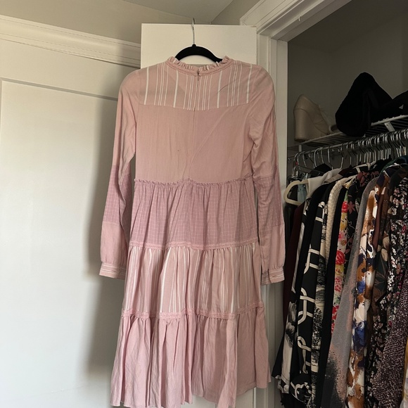 The runway company X eishes style pink tiered dress XS - Picture 4 of 5